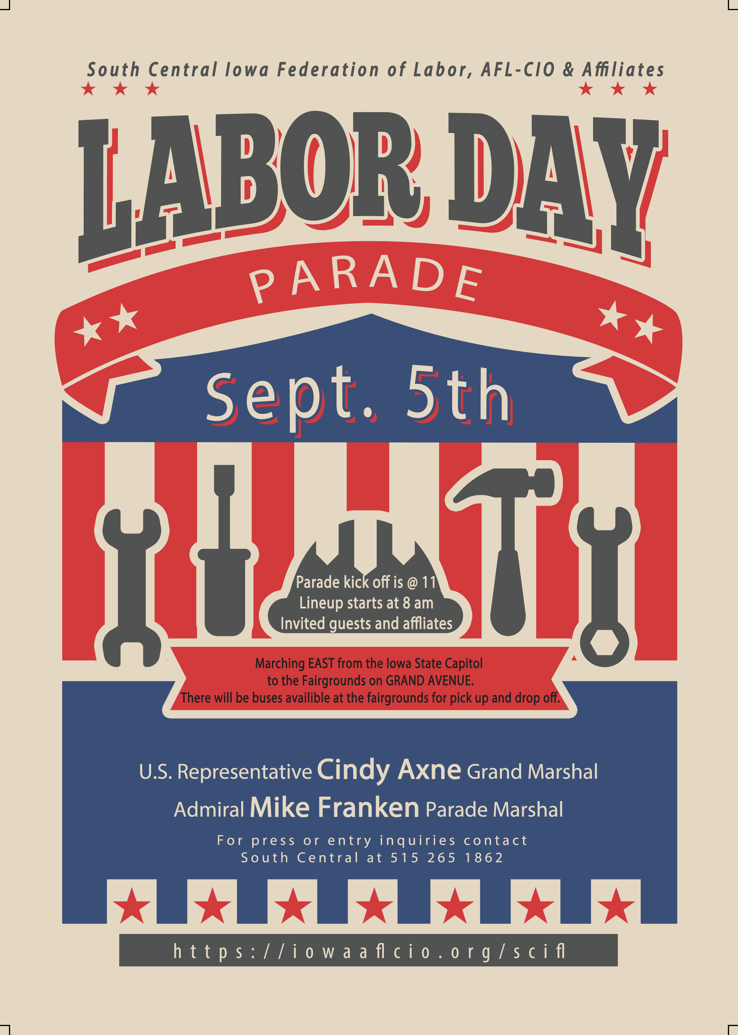 labor-day-2022-parade-south-central-iowa-federation-of-labor-afl-cio